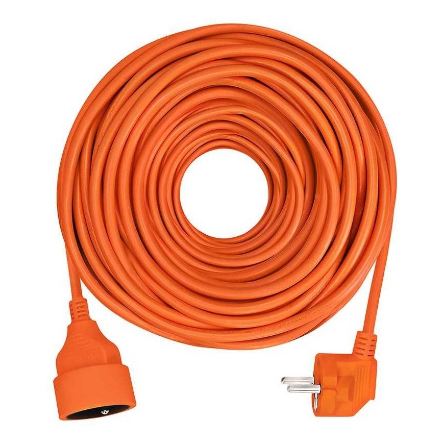 Solight prailginimo kaabel - ühendus, 1 pesa, 20m, 3 x 1,5mm2, oranž – 3