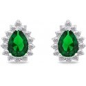 Brilio Silver Stunning silver jewelry set with zirconia SET226WG (earrings, pendant) Brilio Silver Stunning silver jewelry set with zirconia SET226WG (earrings, pendant)