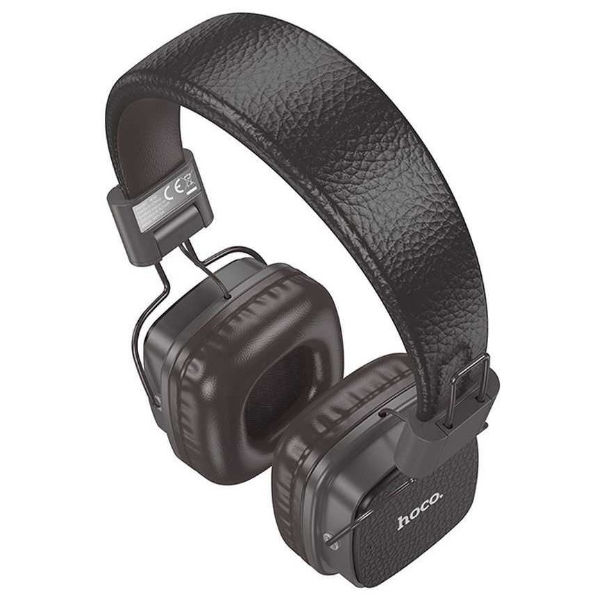 HOCO bezvadu Bluetooth austiņas W56 brūnas