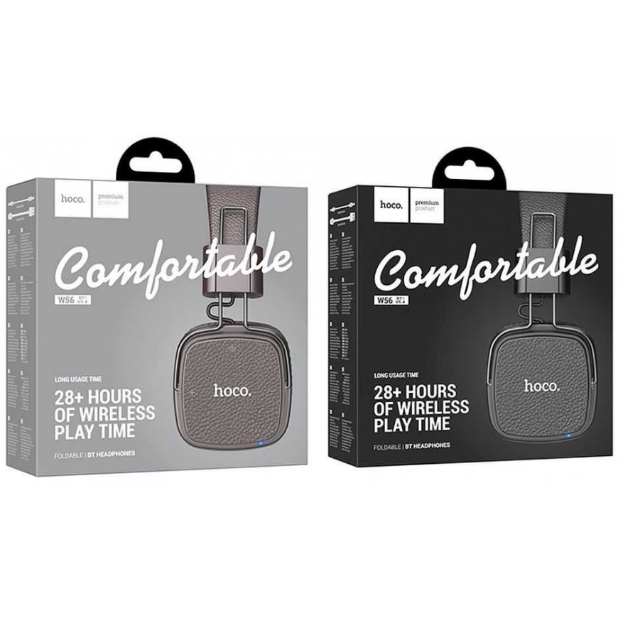 HOCO belaidės ausinės bluetooth W56 ruda – 4