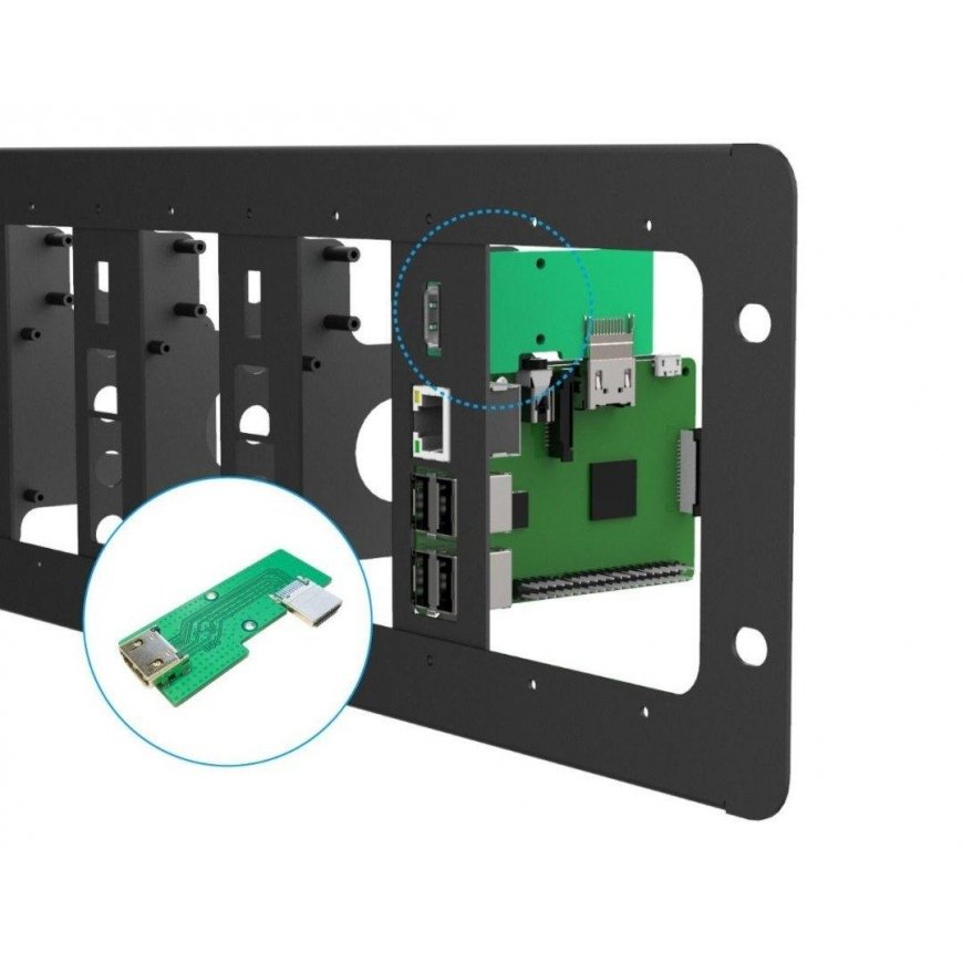 HDMI - HDMI adapteris Raspberry Pi - 2 vnt, - Uctronics U6141 – 4
