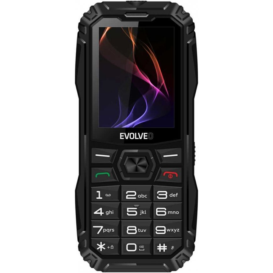EVOLVEO MaxPhone A1, mygtukinis divu SIM karšu telefonu, melns – 4