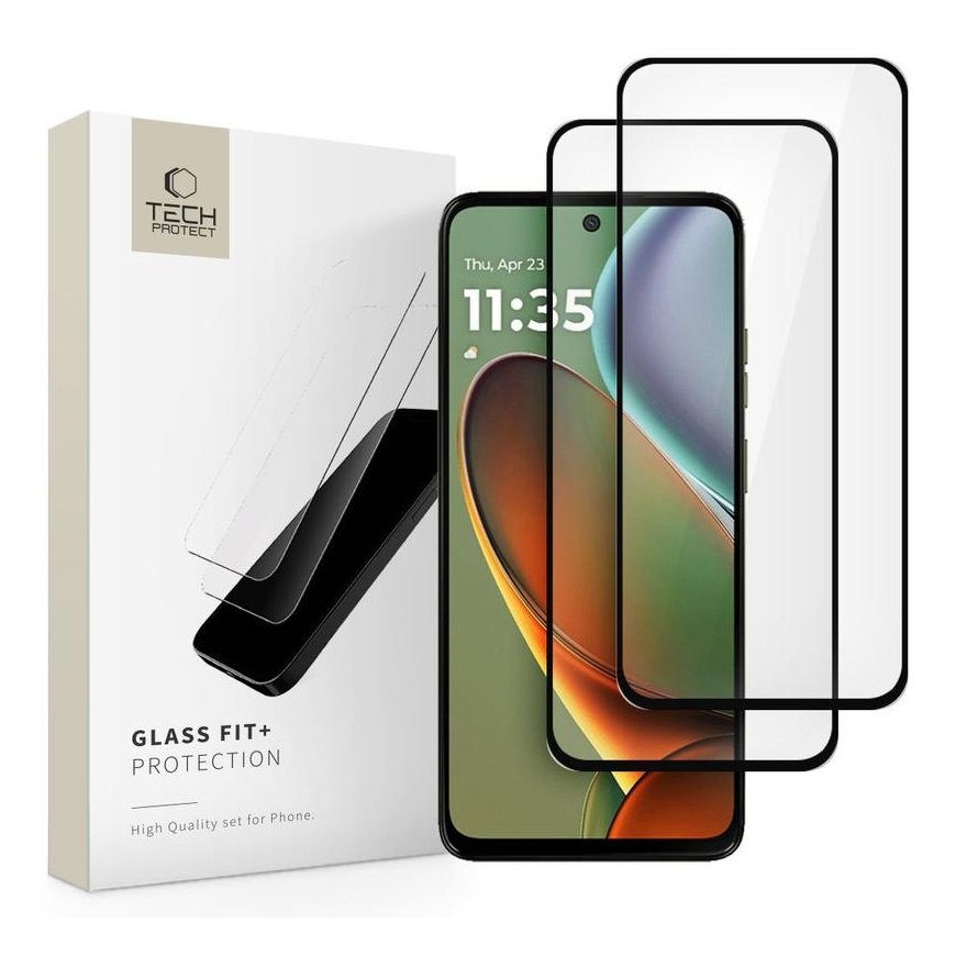 KARASTATUD KLAAS TECH-PROTECT KLAAS FIT+ 2-PAKIGA MOTOROLA MOTO G15