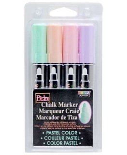 Marvy Uchida Kreidiniai markeriai Marvy Bistro Chalk Marker 480-4P 4vnt.