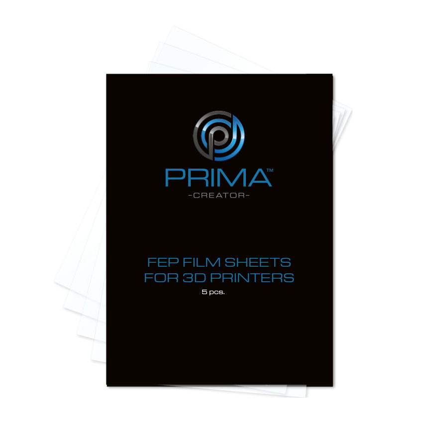 PrimaCreator FEP film for 3D printers - 140x200mm - 5 pcs