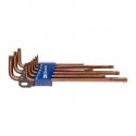 Hex key set Condor Werkzeug C38003 TX T10-T50 9 pcs. Hex key set Condor Werkzeug C38003 TX T10-T50 9 pcs.