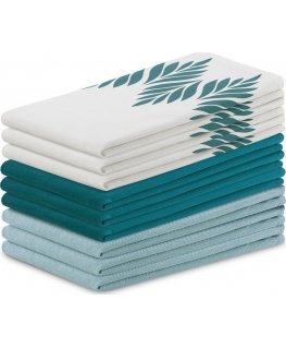 AmeliaHome KIT / AH / LETTY / MIX / LAPAI / TURQ&PINKS / 9 PACK / 50X70