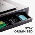 Fellowes Designer Suites 53,3 cm (21") Стол Черный, Перламутровый Fellowes Designer Suites 53,3 cm (21") Стол Черный, Перламутровый