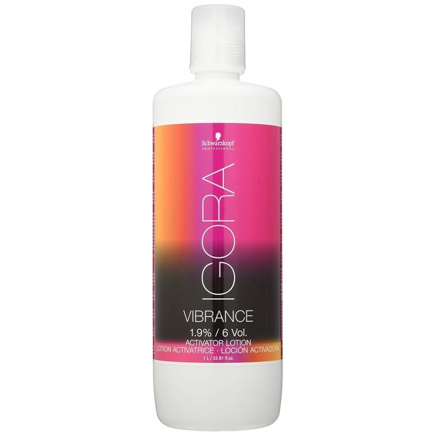 Schwarzkopf Professional Igora Vibrance Activator - activating lotion for dyes 1000ml - VOL. 13 | 4%