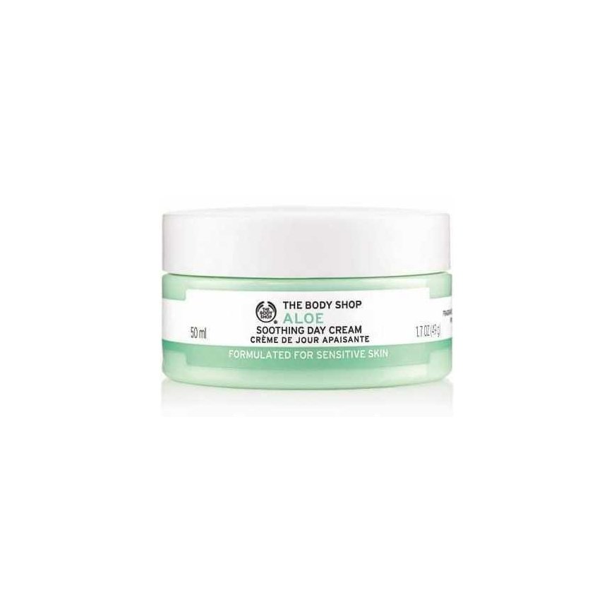 The Body Shop Raminamasis dieninis kremas Aloe (Soothing Day Kreminis) 50 ml 50 ml Naisille