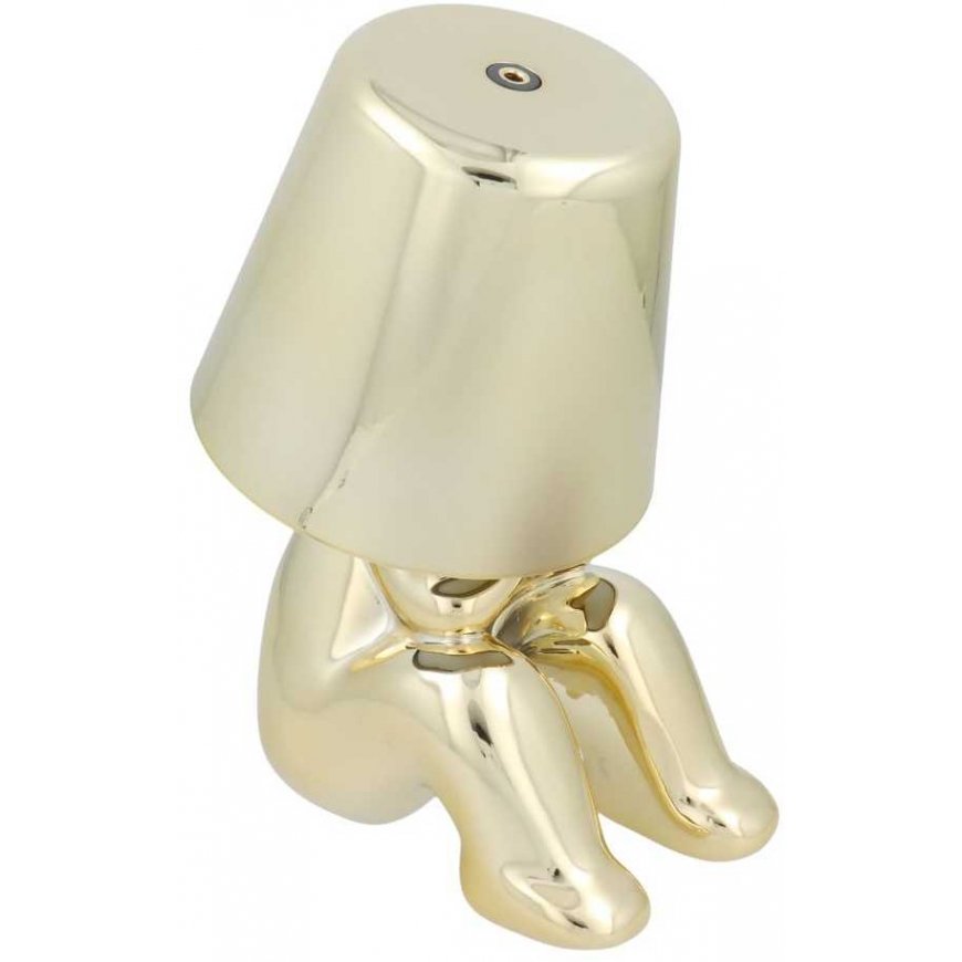 OEM Stalin lamp by the bed GOLD MAN Art Deco seat (version 4) MLTL