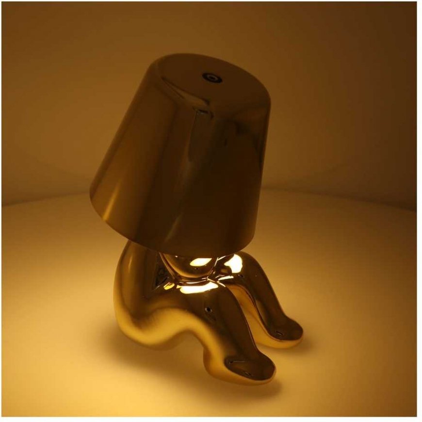 OEM Stalin lamp by the bed GOLD MAN Art Deco seat (version 4) MLTL – 3