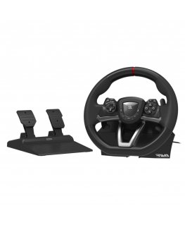 Hori Racing Wheel APEX Must Juhtpult + pedaalid PC, PlayStation 4, PlayStation 5
