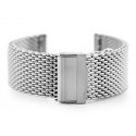 Pacific 12 bracelet - HQ mesh - silver 24mm Pacific 12 bracelet - HQ mesh - silver 24mm