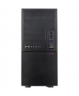 Inter-Tech IT-6865 Micro Tower musta