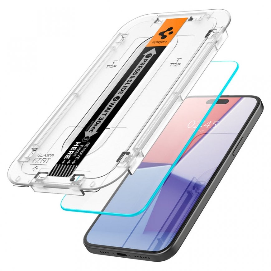 Spigen Glas.tR EZ Fit HD Skaidri ekrano apsauga Apple 1 vnt – 3