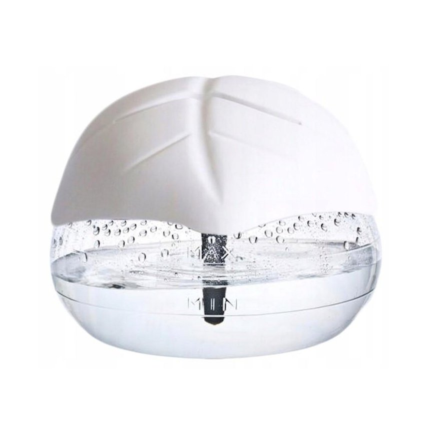 Gold humidifier - wood leaf diffuser (white)