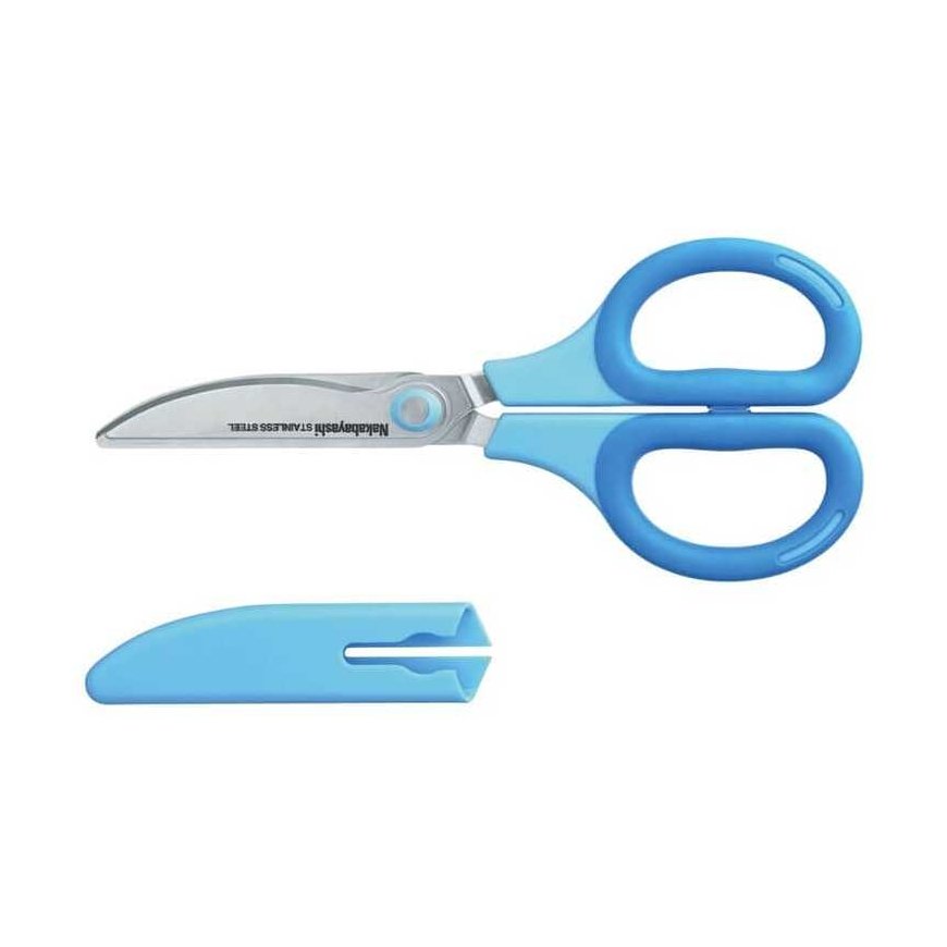 Leitz Scissors with insert 'SAKUtto Cut Standard', blue NH-HS175B