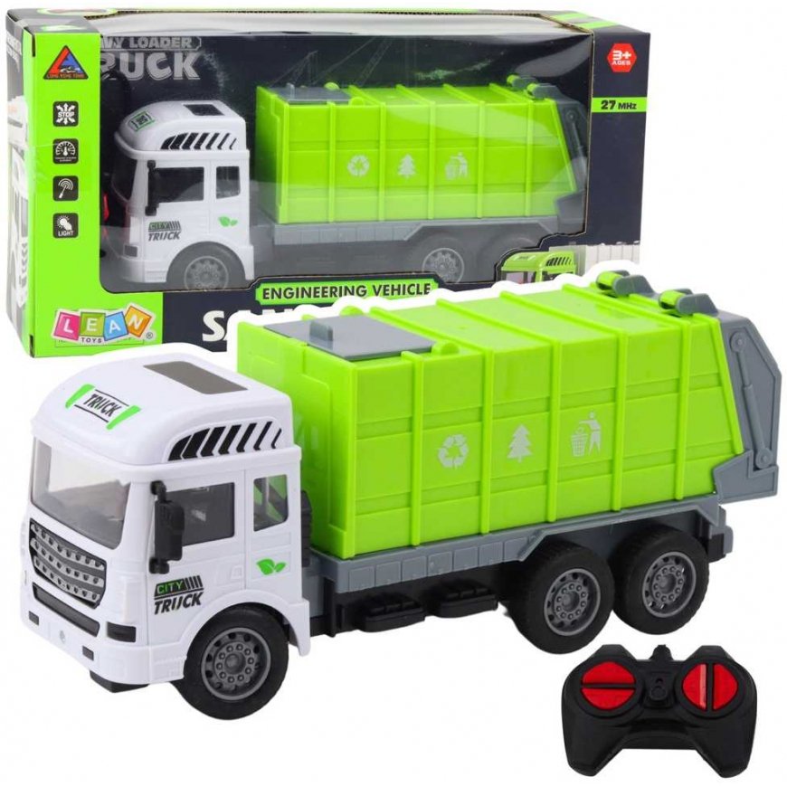 Lean Toys Remote Controlled RC Garbage Truck for Kids – 5