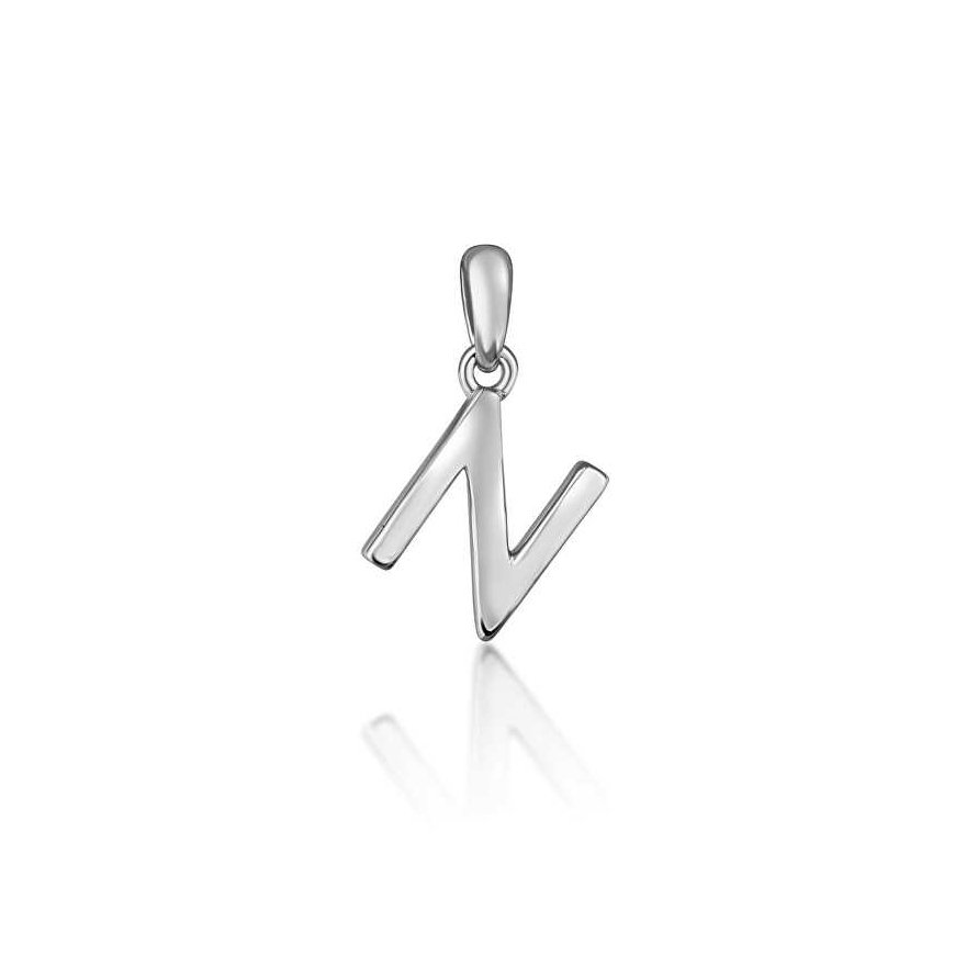 JVD minimālistisks sudraba burtu "N" kulons SVLP0948XH2000N