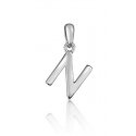 JVD Minimalist hõbedane tähe "N" ripats SVLP0948XH2000N JVD Minimalist hõbedane tähe "N" ripats SVLP0948XH2000N