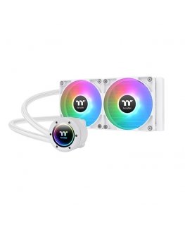 Thermaltake TH240 V2 ARGB Protsessor Vedeljahutuskomplekt 24 cm Valge 1 tk