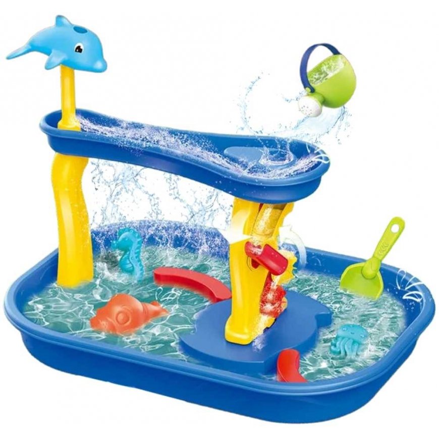 WOOPIE vandens stalas-krioklys-delfinas, 11 vnt. – 2