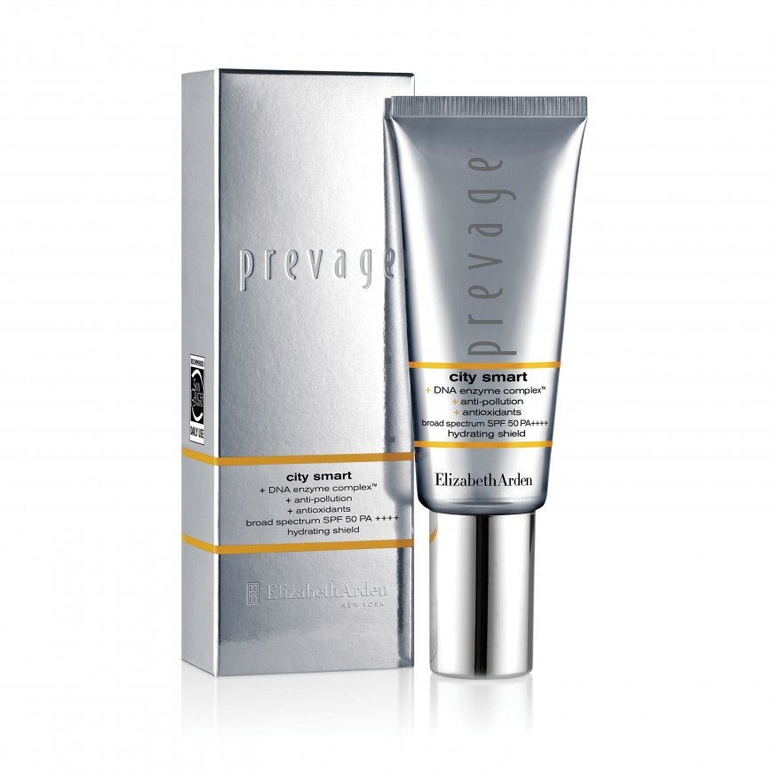 Elizabeth Arden Prevage City Smart Broad Spectrum SPF 50 Hydrating Shield kasvojen kosteuttaja Naist – 2