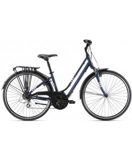 Pilsētas velosipēds Liv Flourish FS 2 (S izmērs), Zilas krāsas