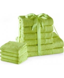 AmeliaHome Pyyhkeiden setti, 100% puuvillaa, 30x50 cm (4 kpl), 50x100 cm (4 kpl), 70x140 cm (2 kpl)