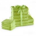 AmeliaHome dvieļu komplekts, 100% kokvilna, 30x50 cm (4 gab.), 50x100 cm (4 gab.), 70x140 cm (2 gab.) AmeliaHome dvieļu komplekts, 100% kokvilna, 30x50 cm (4 gab.), 50x100 cm (4 gab.), 70x140 cm (2 gab.)