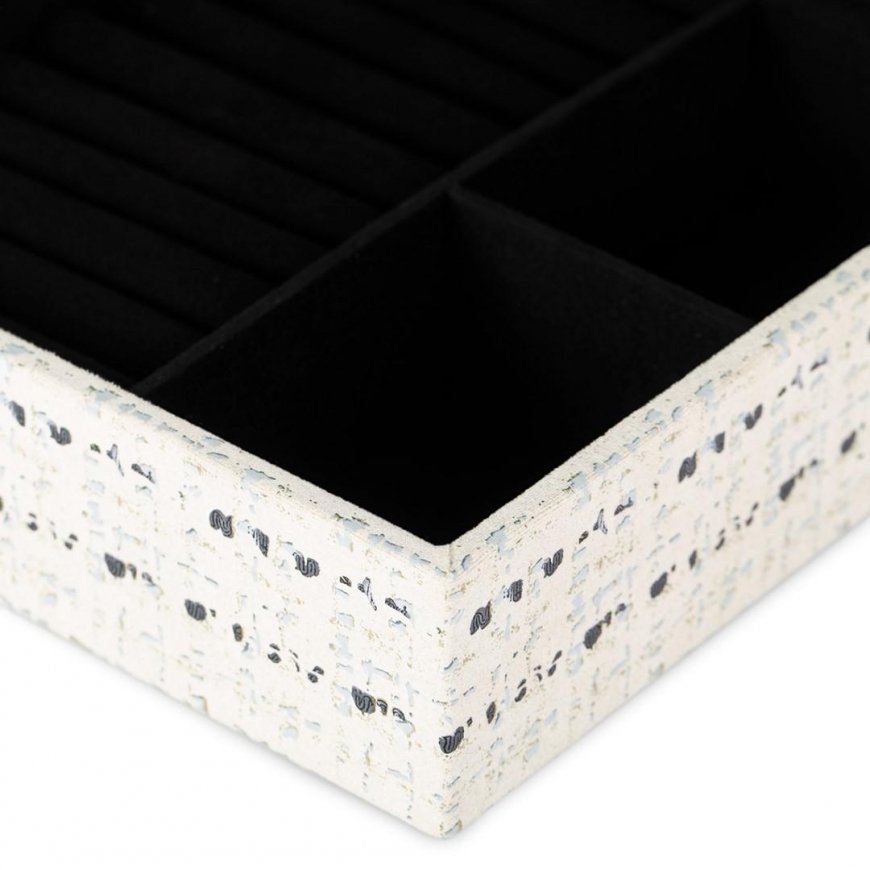 AmeliaHome KORULAATIKKO/AH/MASCA/CREM+Musta/18X6,5 – 3