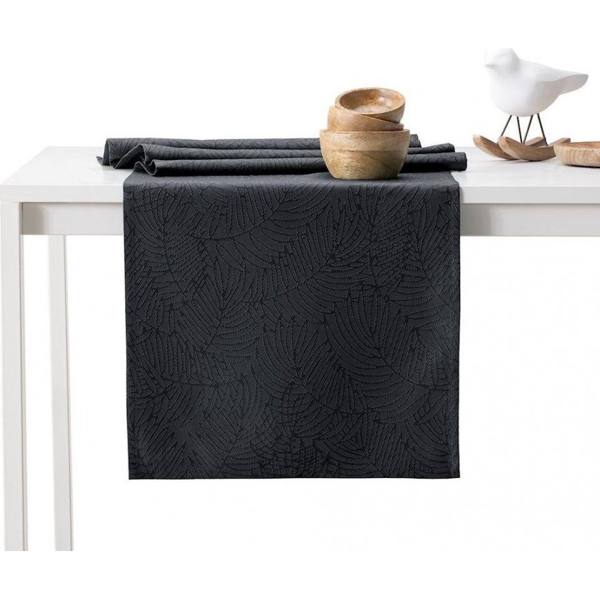 AmeliaHome TCLOTH/AH/GAIA/HMD/DARKGREY/30X80