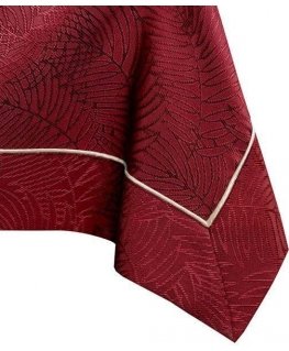 AmeliaHome TCLOTH/AH/GAIA/BRD/PPG/CLARET/110X140