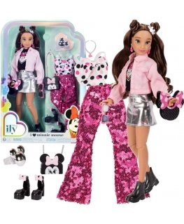 Disney ILY 4ever Minnie Mouse'i motiiviga nukkude komplekt koos aksessuaaridega, 30 cm