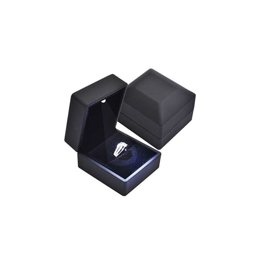 Jk Box LED illuminated plastic ring box KZ-3 / A25