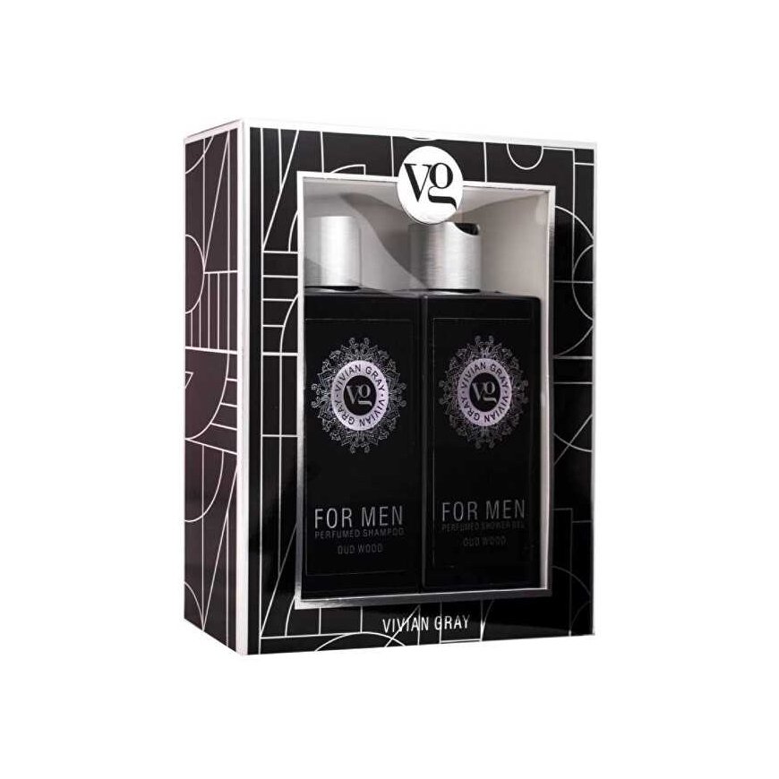 Набор "Vivian Gray For Men" из древесины аула – подарочный набор для ухода за телом