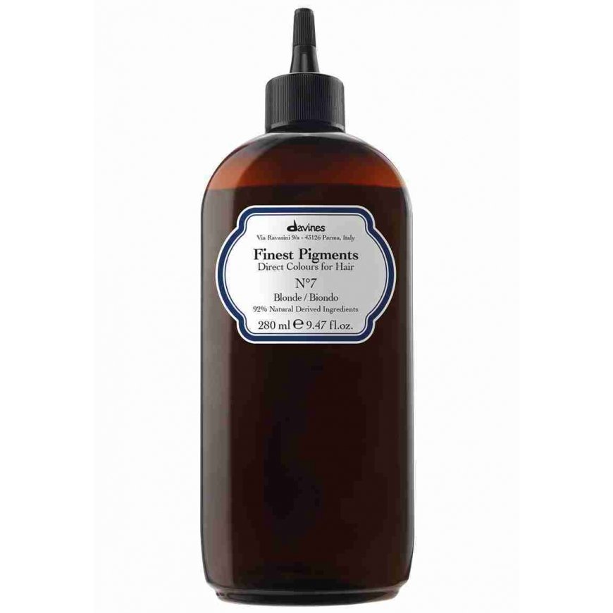 Davines, Finest Gloss, Natural Ingredients, Hair Colouring Pigment, N.7 For Light Hair, 280 ml – 2