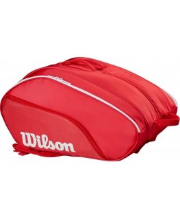 Wilson Padel Tour maišas, raudonas