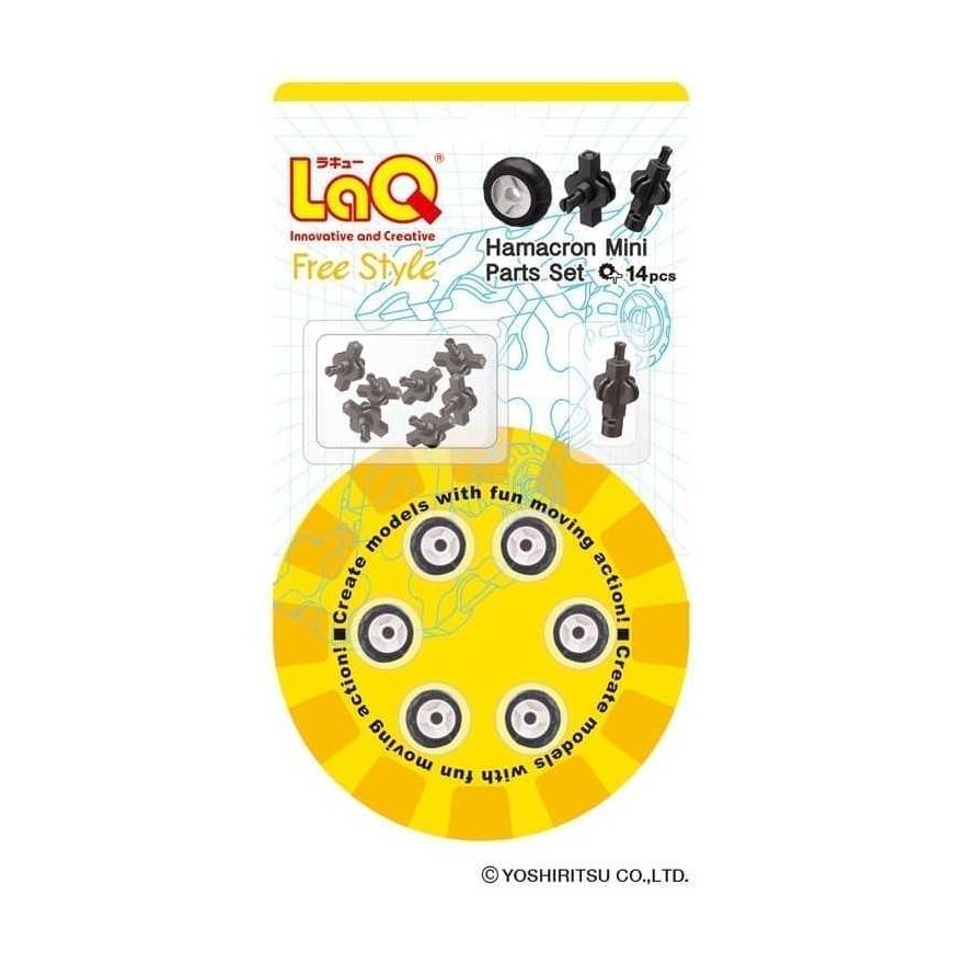 Pienten pyörien sarja LaQ "Hamacron Mini Parts Kit"