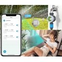 Nutikas niisutusventiil Wi-Fi sildiga TTV102B+TWG009BW Tuya Smart RainPoint Nutikas niisutusventiil Wi-Fi sildiga TTV102B+TWG009BW Tuya Smart RainPoint