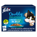 PURINA Felix Fantastic Duo Mix Kaimo - drėgnas kačių maistas - 120x85g PURINA Felix Fantastic Duo Mix Kaimo - drėgnas kačių maistas - 120x85g