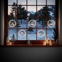 AmeliaHome Led Vitražas AH KALĖDŲMIESTE APVALUS KOMPLEKTAS 5 VNT. AmeliaHome Led Vitražas AH KALĖDŲMIESTE APVALUS KOMPLEKTAS 5 VNT.