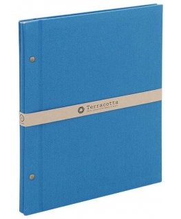 Foto albums „Terracotta”, A4-zils TER-A4F-160-B