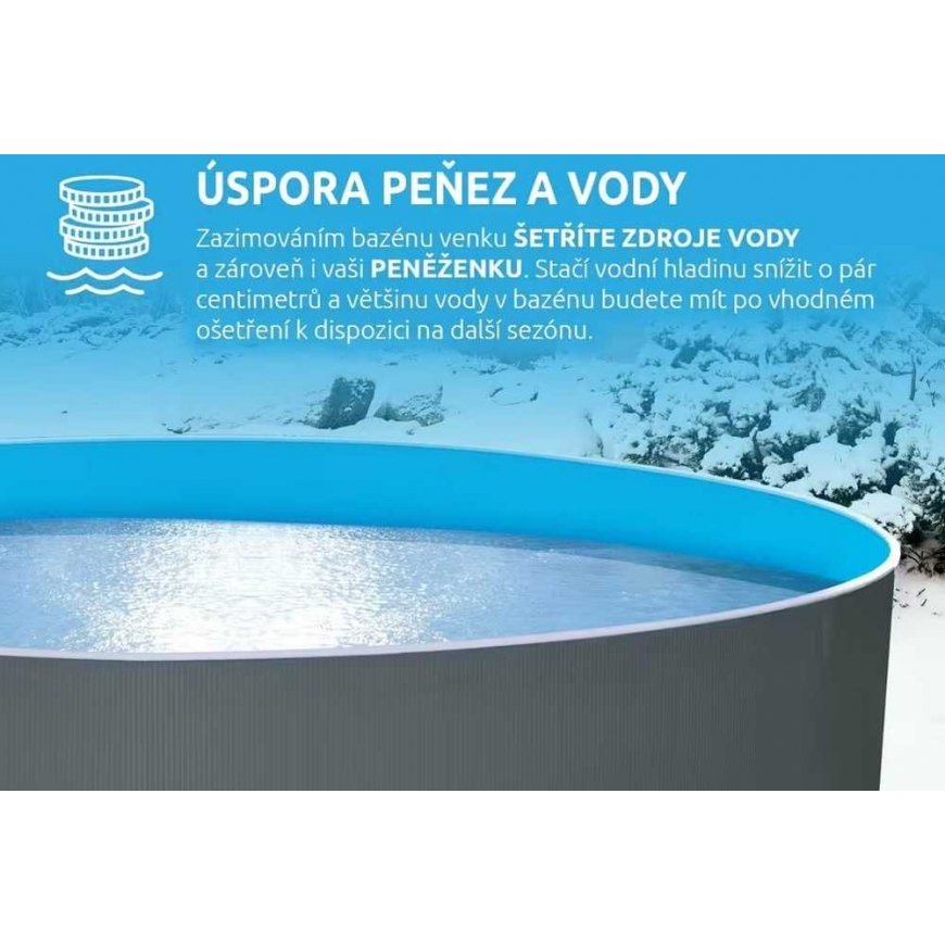 Marimex bassein Orlando 4,57x1,07 m - Hall, bassein, foolium, skimmer (10303044) – 4