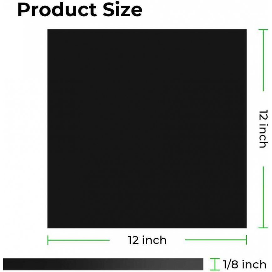 xTool 3mm black acrylic sheets - 3pcs – 2