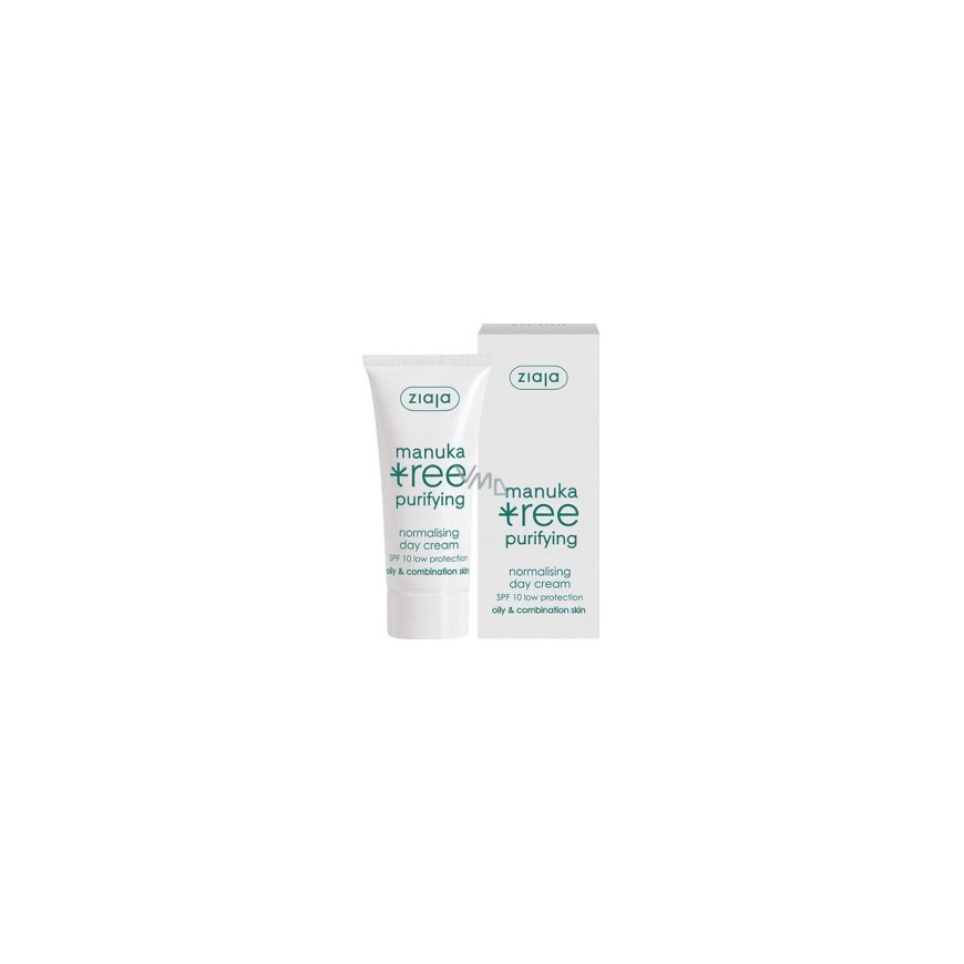 Kremas dienai SPF 10 Normalizuojantis Manukos medžio valantis