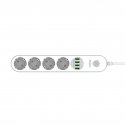 Energizer EPB2500W00EU power extension 2 m 4 AC outlet(s) Indoor White Energizer EPB2500W00EU power extension 2 m 4 AC outlet(s) Indoor White