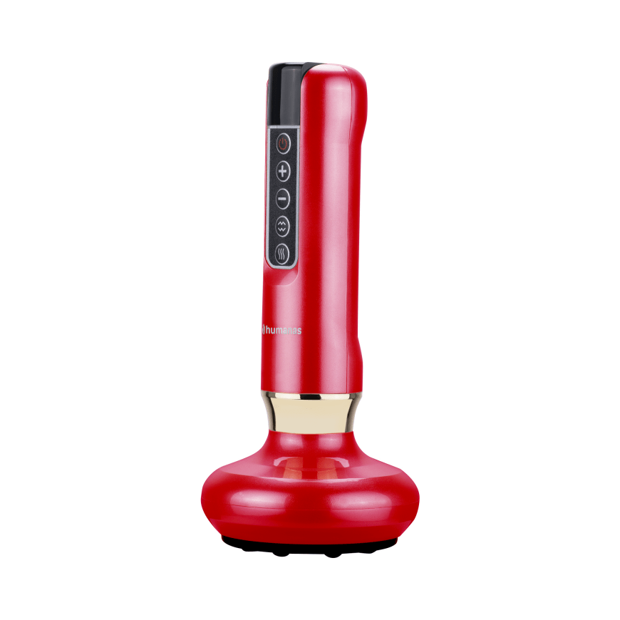 Humanas DermaSmooth Anticellulite Massager with Chinese Cupping Device Function - Red – 3