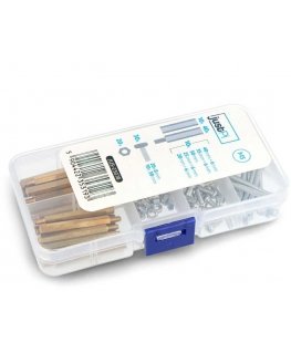 M3-pulttien ja tiivisteiden sarja - Paketti D - 100 kpl, - justPi